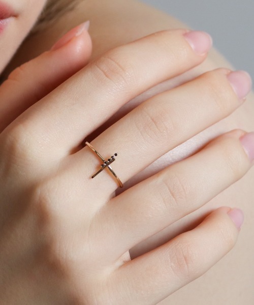 美品＊cui cui k10ダイヤリング　#13 13号　ダイヤモンド　指輪 cui-cui｜ダイヤモンド サピン リング | K10YG | Rakuten Fashion(楽天