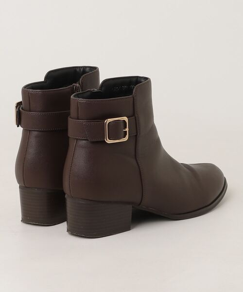 「ORiental TRaffic」 ショートブーツ M ブラウン レディース_画像2