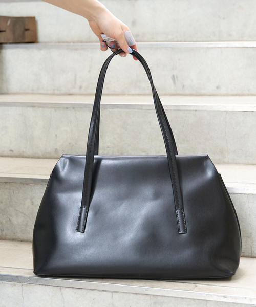 トートバッグ 「MAESTOSO/マエストソ」AURORA TOTE ポーチ付きレーザートートバッグ レディースの画像