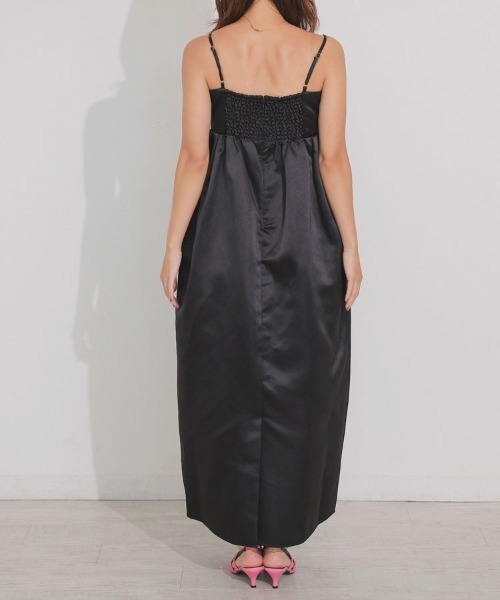 DONOBAN（ドノバン） ドレス 「ANDRESD」ribbons puffy volume dress