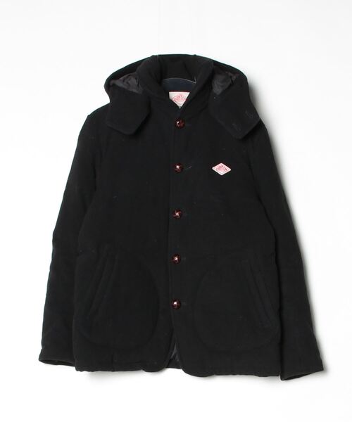 【お値下げ中】DANTON ダントン　ダウンジャケット　XS ブラック メンズ DANTON ブラック ダウンジャケット 40