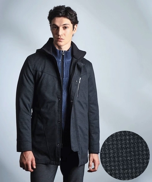 未使用品　MHL モッズコート メンズ　M 黒 MHL.（エムエイチエル）モッズコート 黒 サイズ:1(S位) メンズ