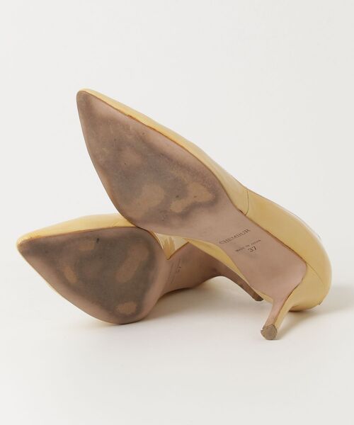 「CHEMBUR」 パンプス 37 イエロー レディース_画像3