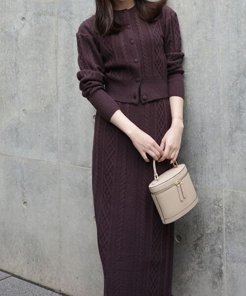 cle blatt ワンピース ノエルニットセットアップ : ZOZOTOWN Yahoo!店