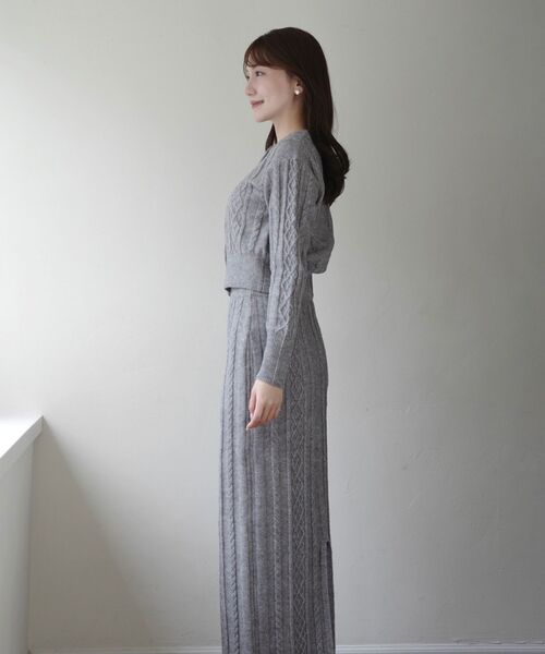 cle blatt ワンピース ノエルニットセットアップ : ZOZOTOWN Yahoo!店