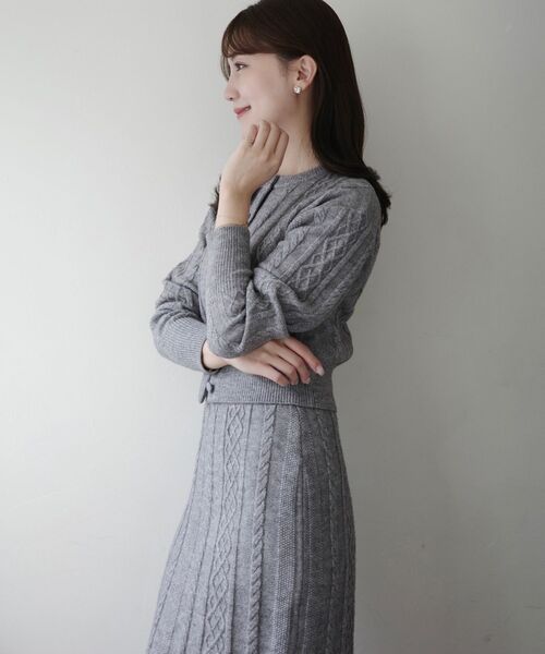 cle blatt ワンピース ノエルニットセットアップ : ZOZOTOWN Yahoo!店
