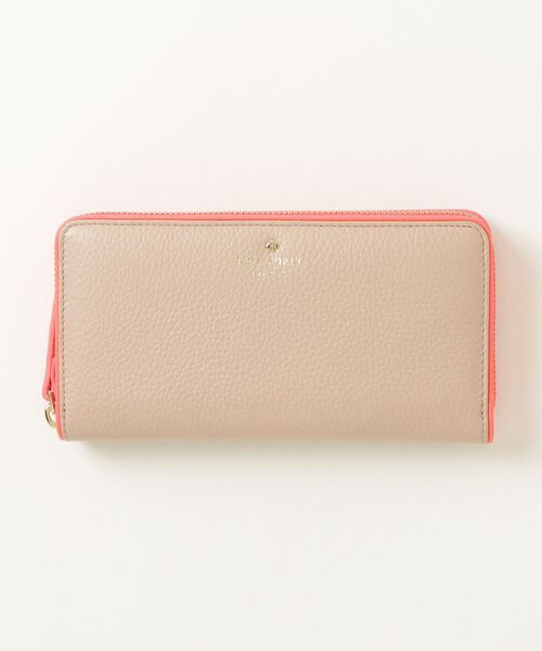 【ほぼ新品】ケイトスペードニューヨーク　長財布 kate spade NEW YORK（ケイト・スペード ニューヨーク） 財布 - ピンク