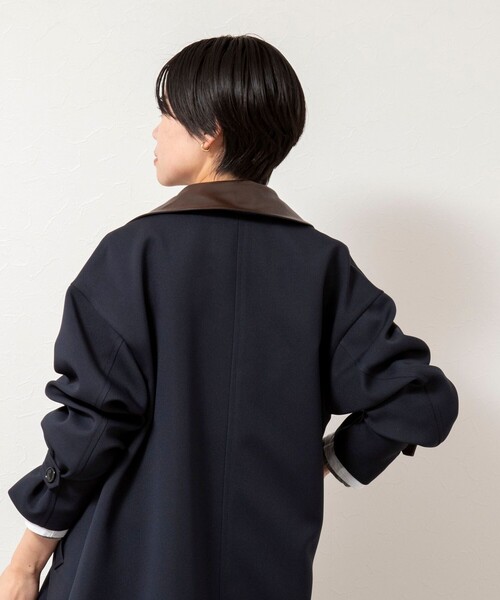 NOLLEY'S（ノーリーズ） ステンカラーコート コート ウォッシャブル