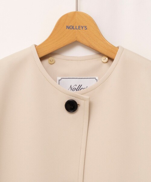 NOLLEY'S（ノーリーズ） ステンカラーコート コート ウォッシャブル