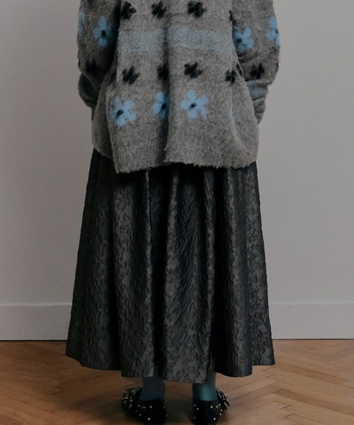 スカート ジャカードフリルスカート / Jacquard Full Skirtの画像