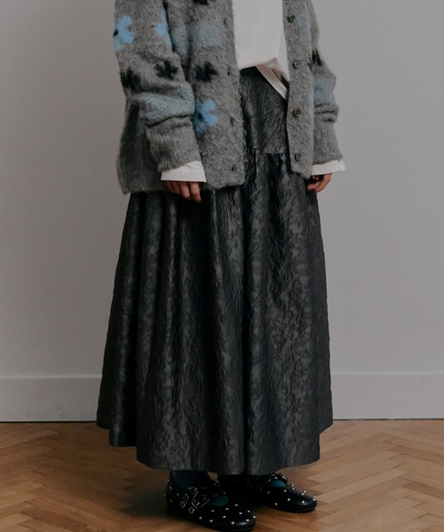 スカート ジャカードフリルスカート / Jacquard Full Skirtの画像