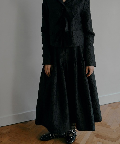 スカート ジャカードフリルスカート / Jacquard Full Skirtの画像