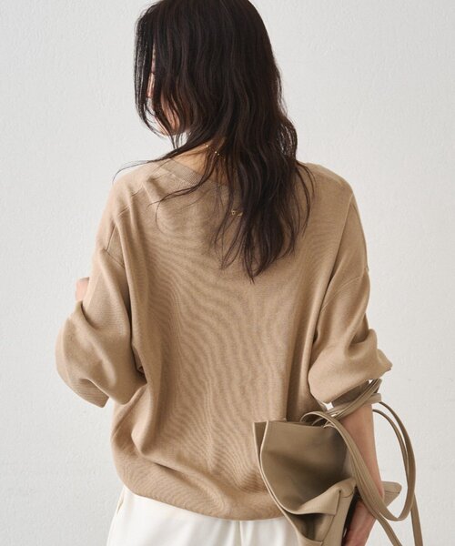 Loungedress（ラウンジドレス） ニット セーター ディープVニット