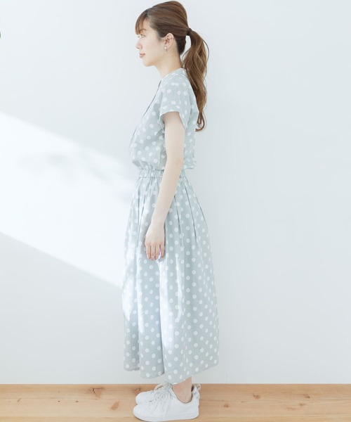「URBAN RESEARCH Sonny Label」 半袖ワンピース FREE ミント レディース_画像2
