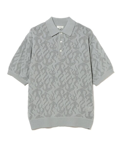 BEAMS（ビームス） ポロシャツ 半袖 12ゲージ メッシュポロシャツ