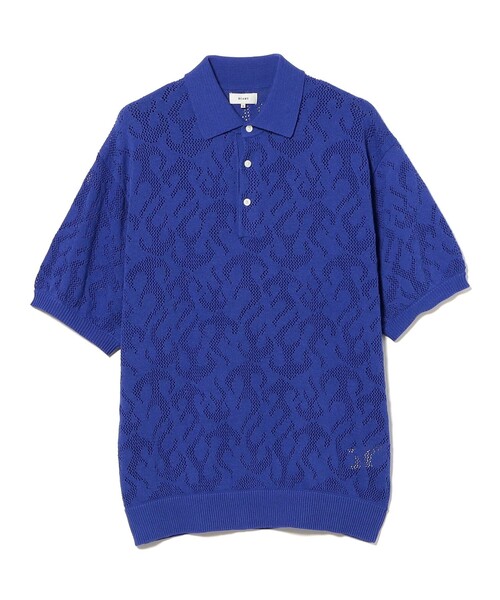 BEAMS（ビームス） ポロシャツ 半袖 12ゲージ メッシュポロシャツ