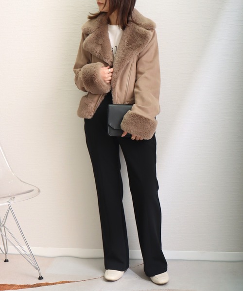 「libelle more」 ブルゾン L ピンク レディース_画像9