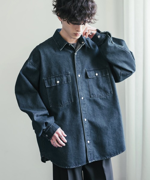 Noen（ノエン） デニムジャケット LARGE ブラック メンズ : ZOZOTOWN