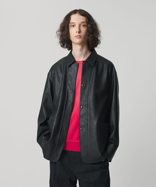 monkey time BEAUTY＆YOUTH UNITED ARROWS ブルゾン アウター レザー