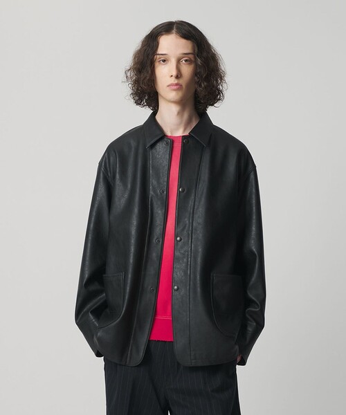 monkey time BEAUTY＆YOUTH UNITED ARROWS ブルゾン アウター レザー