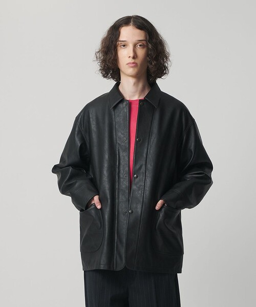 monkey time BEAUTY＆YOUTH UNITED ARROWS ブルゾン アウター レザー