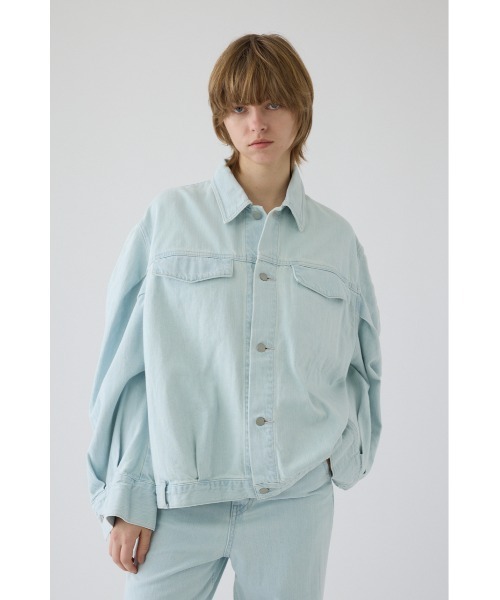タイムセール！RIM.ARK 　Big puff sleeve denim JK RIM.ARK デニムジャケット gジャン Big puff sleeve denim JK ビッグ