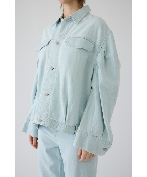 タイムセール！RIM.ARK 　Big puff sleeve denim JK RIM.ARK デニムジャケット gジャン Big puff sleeve denim JK ビッグ