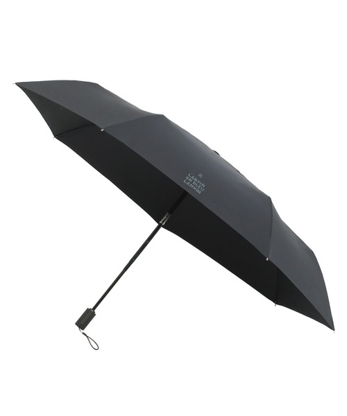 LANVIN en Bleu uvカット 折りたたみ傘 雨傘 吸水袋付 自動開閉 ユニ