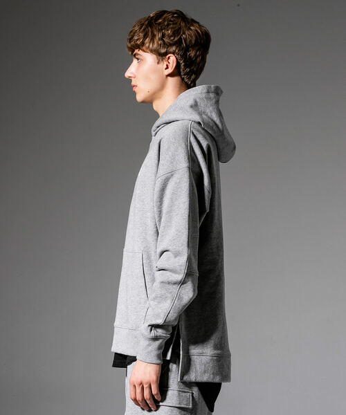 「NUMBER (N)INE DENIM」 プルオーバーパーカー MEDIUM ブラック メンズ_画像9