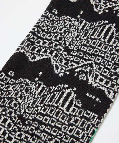 bal（バル） マフラー JACQUARD KNIT SOCCER SCARF メンズ レディース