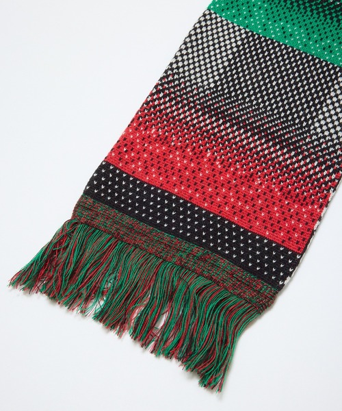bal（バル） マフラー JACQUARD KNIT SOCCER SCARF メンズ レディース