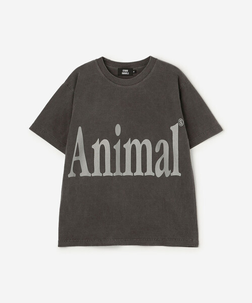Bshop tシャツ 半袖 STUDIO WEAREALLANIMALS | Animals Letter 半袖T
