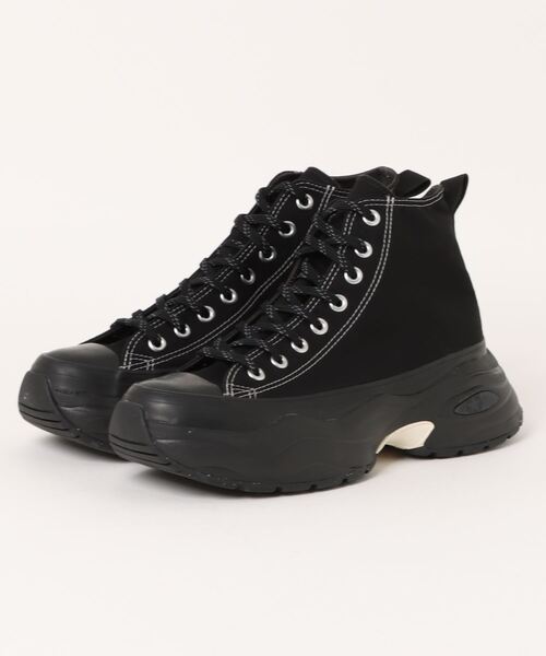 CONVERSE ブラックハイカットスニーカー CONVERSE（コンバース） ハイカットスニーカー 25.5cm ブラック メンズ