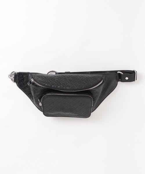 定価2.53万円　DIESEL ディーゼル　レザー　ウエストバッグ　ブラック DIESEL（ディーゼル） ウエストバッグ UNI ブラック レディース