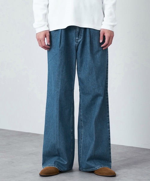 らんらん Lee（リー） ジーンズ Wrangler/ラングラー「MENS」WRANCHER WIDE