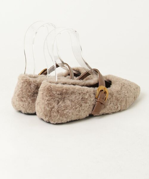「on:nue」 フラットパンプス 23.0cm ベージュ レディース_画像2