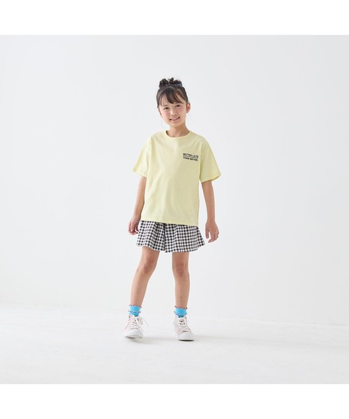 GITA パンツ 薄くて涼しいスカート見えキュロットパンツ キッズ 子供服 