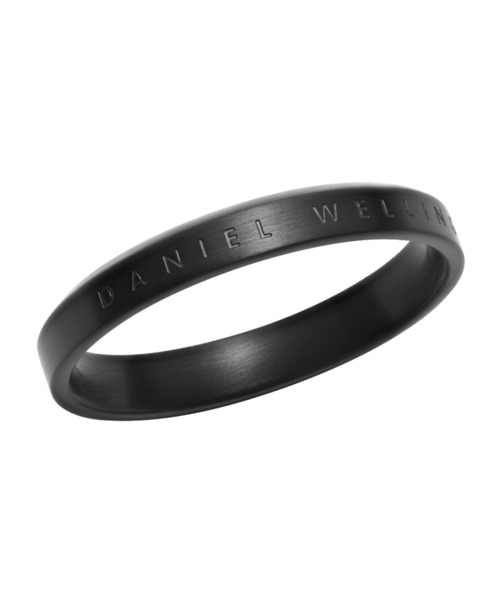 「Daniel Wellington」 リング 27 ダークブラック メンズ_画像4