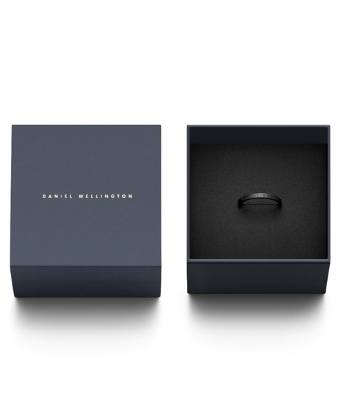 「Daniel Wellington」 リング 27 ダークブラック メンズ_画像5