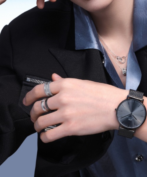 「Daniel Wellington」 リング 27 ダークブラック メンズ_画像6