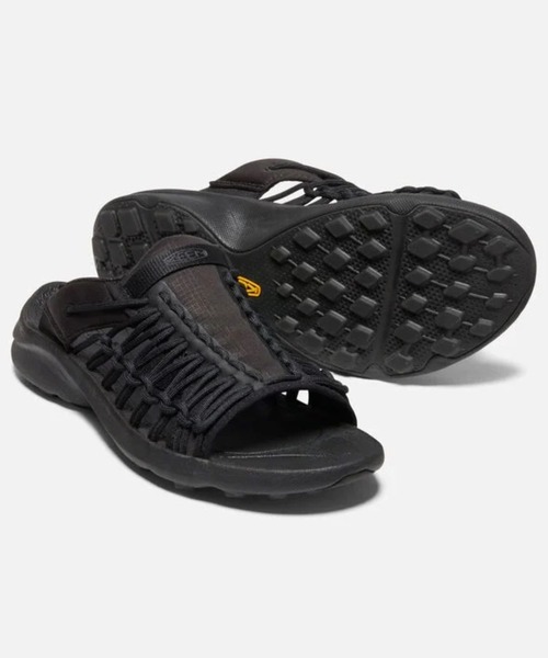 「KEEN」 フラットサンダル 25cm ブラック レディース_画像4