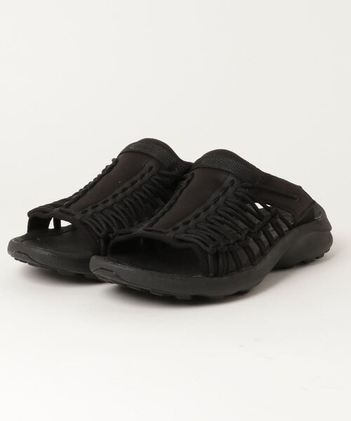 「KEEN」 フラットサンダル 25cm ブラック レディース_画像9