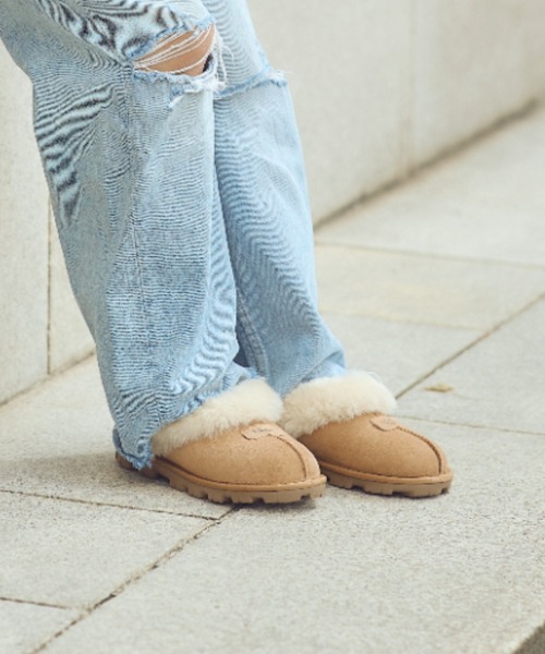 「UGG」 フラットサンダル 23cm ブラウン レディース_画像6