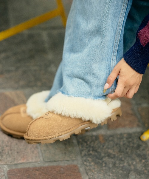 「UGG」 フラットサンダル 23cm ブラウン レディース_画像9