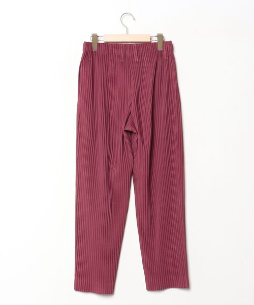 HOMME PLISSE ISSEY MIYAKE 「HOMME MIYAKE」 イージーパンツ 1 レッド