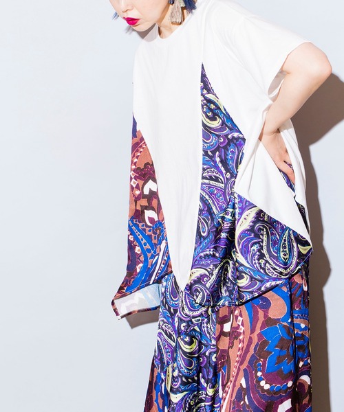 「OSMOSIS」 半袖カットソー ONE SIZE ベージュ レディース_画像7