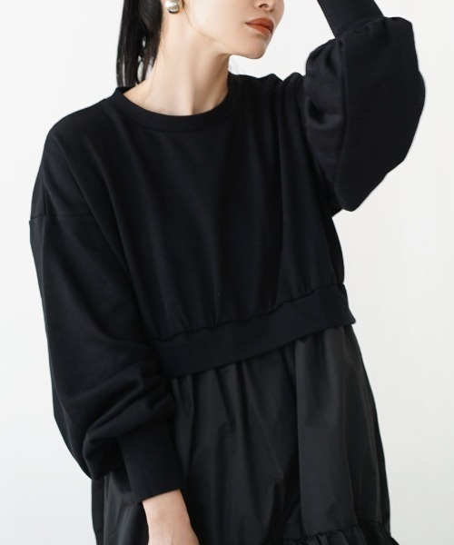 「e-zakkamania stores」 ドッキングワンピース M ブラック レディース_画像5