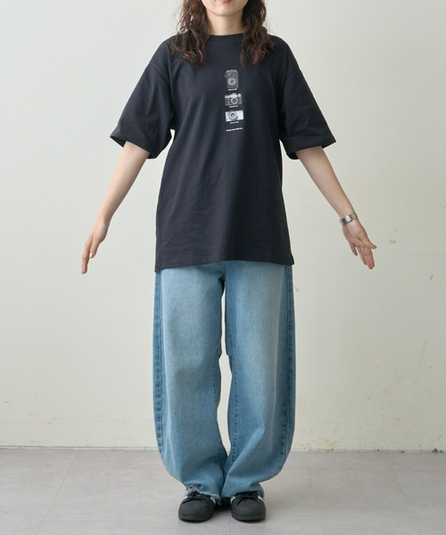 「CIAOPANIC TYPY」 半袖Tシャツ MEDIUM ブラック メンズ_画像3