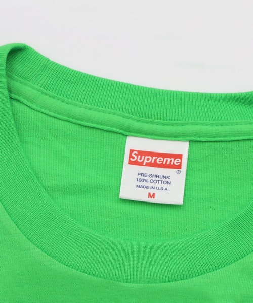 Supreme（シュプリーム） 長袖Tシャツ M ライトグリーン メンズ