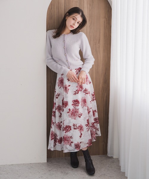 「MISCH MASCH」 フレアスカート S グレー レディース_画像5
